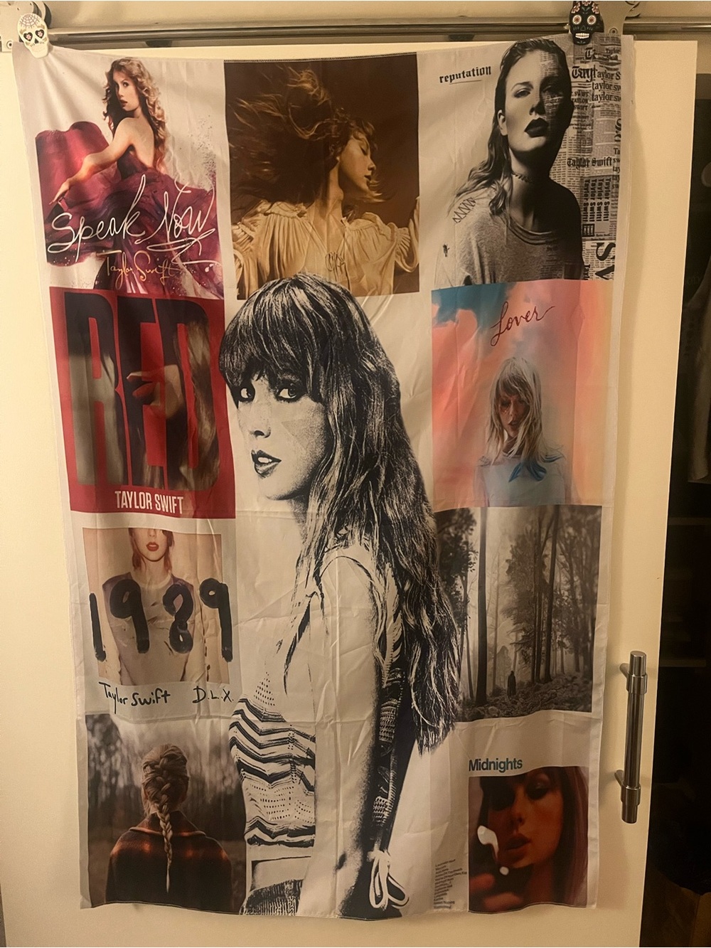 Taylor Swift Album Collage Tapestry Wall Hanging Decor